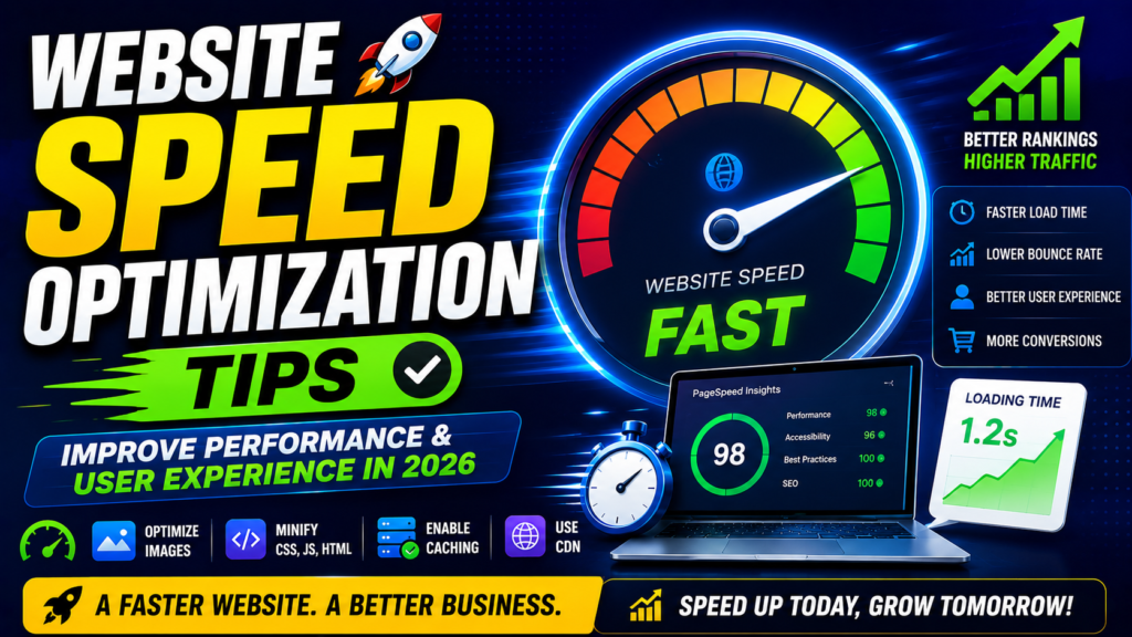 Website Speed Optimization Tips: Improve Performance and User Experience in 2026